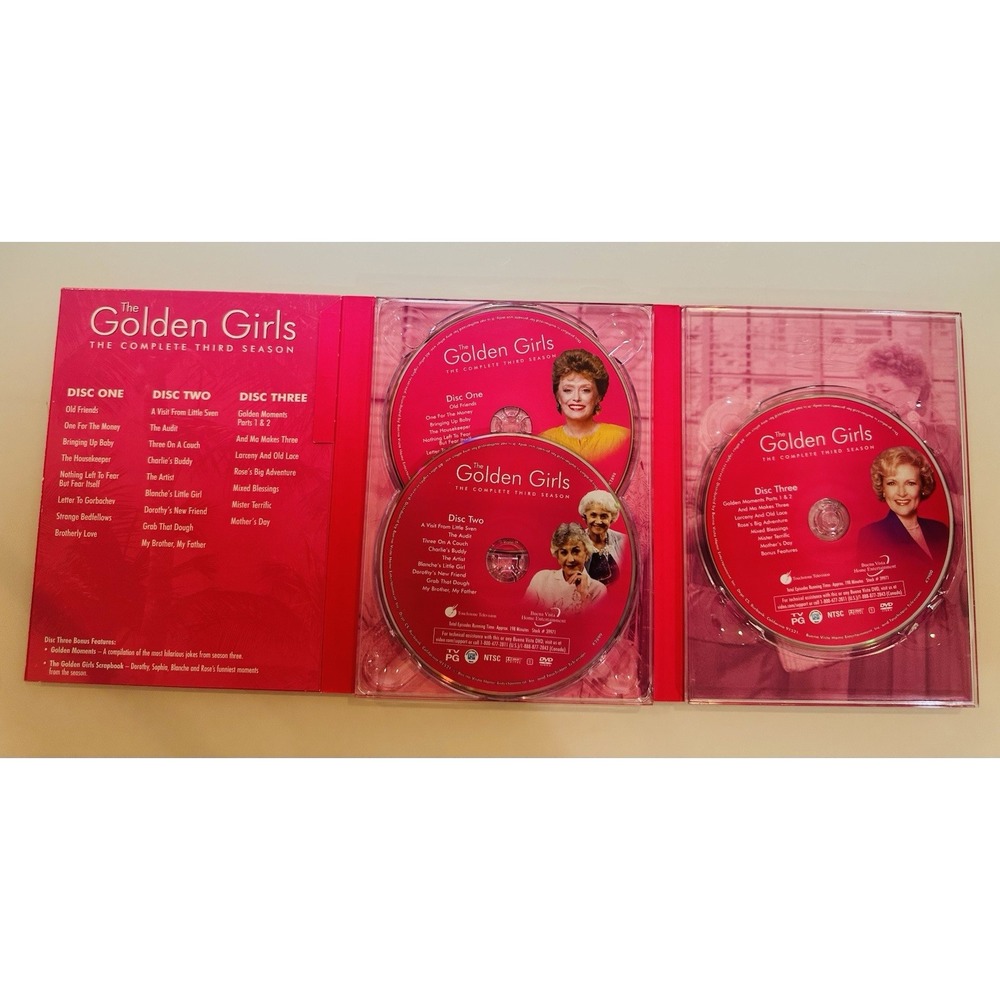 The Golden Girls Complete Series Collection Seasons 1-2-3 DVD - Picture 12 of 16